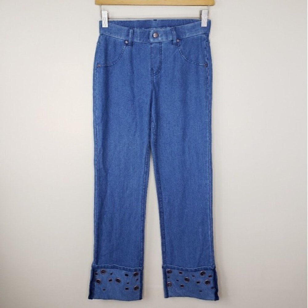 NWOT Hue | Grommet Cuff Jeggings